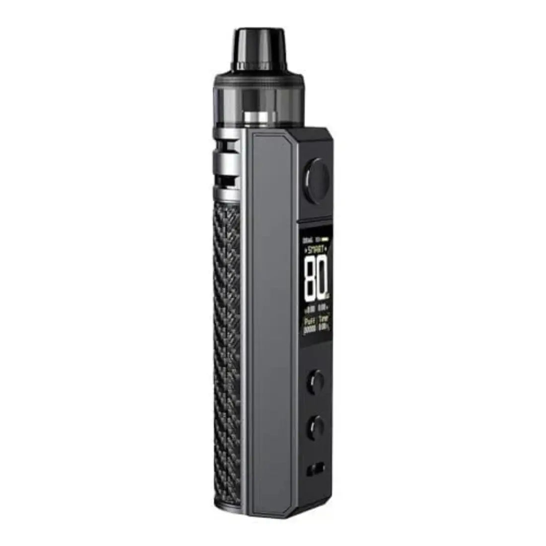 voopoo-drag-h80-s-pod-mod-kit-vapewholesalesupplier-gray carbon fiber