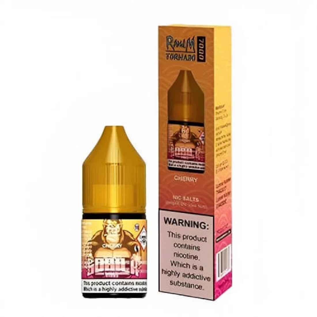 R &amp; M 7000 Nic Salt 10ml E-Liquid &#8211; Pack of 10_cherry (6)