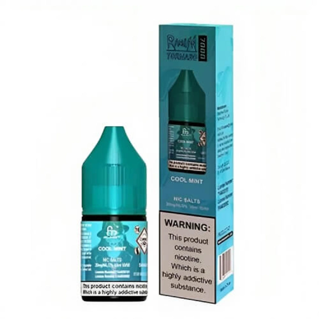 R &amp; M 7000 Nic Salt 10ml E-Liquid &#8211; Pack of 10_cool mint (7)