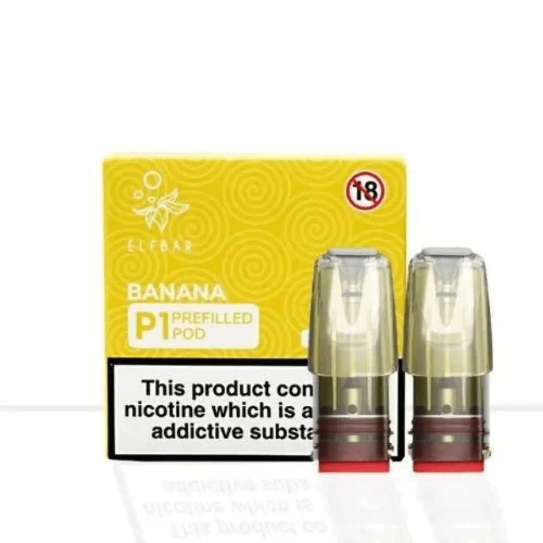 box-of-10-elf-bar-mate-p1-pods-vapewholesalesupplier-Banana iCe