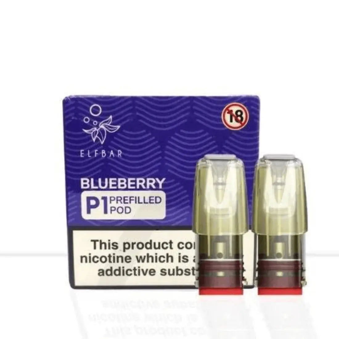 box-of-10-elf-bar-mate-p1-pods-vapewholesalesupplier-Blue berry raspberry