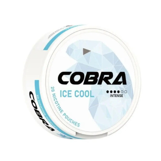 cobra-nicotine-pouches-pack-of-10-vapewholesalesupplier-ICE COOL