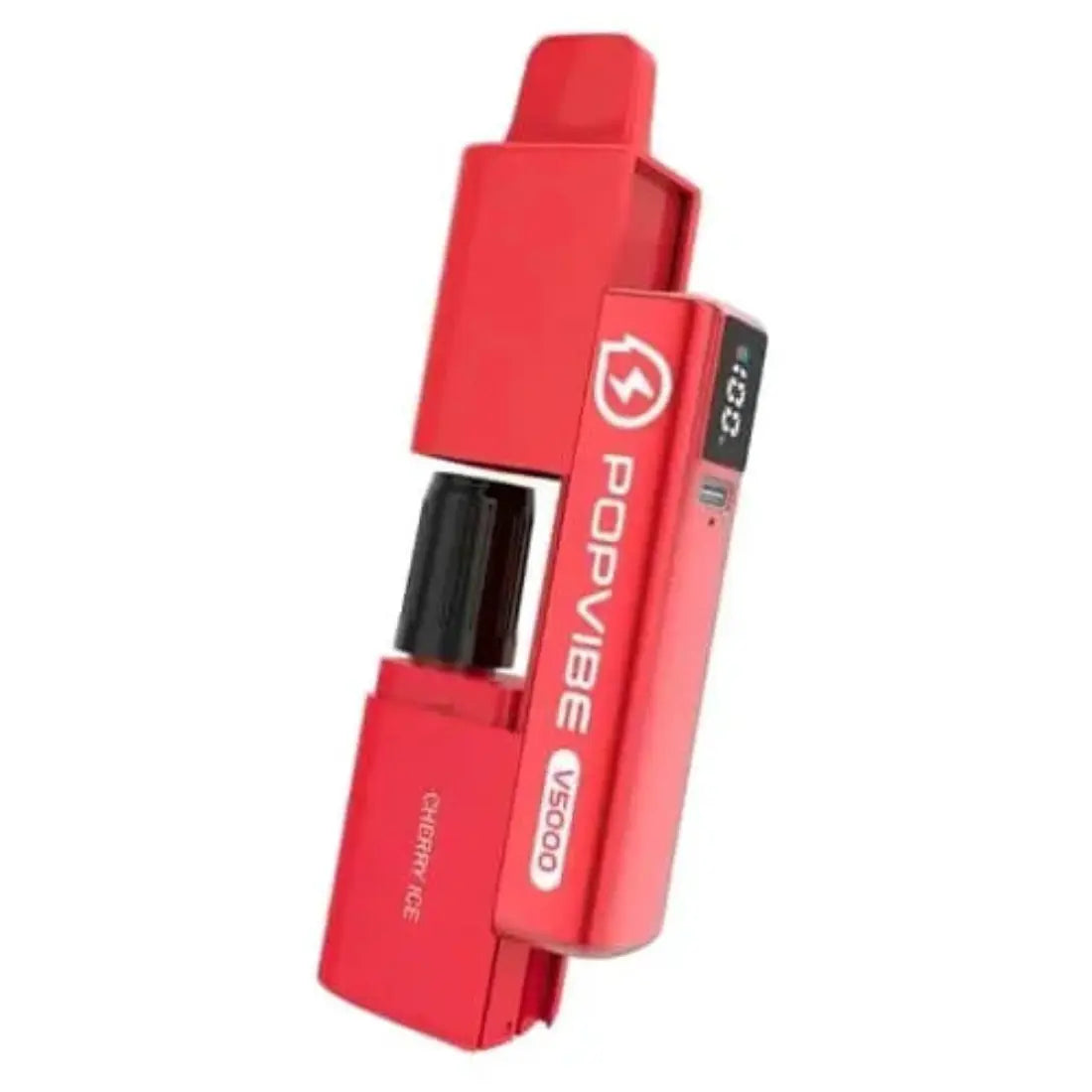 Geekvape Popvide V5000 Disposable Vape Pod Device - Box of 5 Cherry Ice