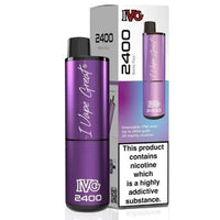 IVG 2400 Disposable Vape Pod Device - Box of 5 Berry Fizz