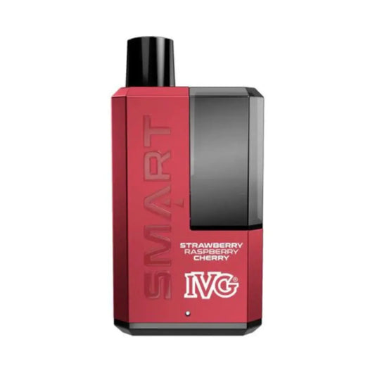 ivg-smart-5500-disposable-vape-kit-pack-of-5-vapewholesalesupplier-strawberry raspberry cherry