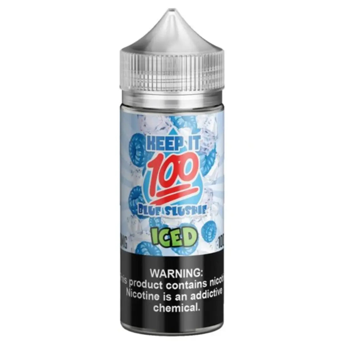 Keep It 100 100ml Shortfill Blue Slushie Iced