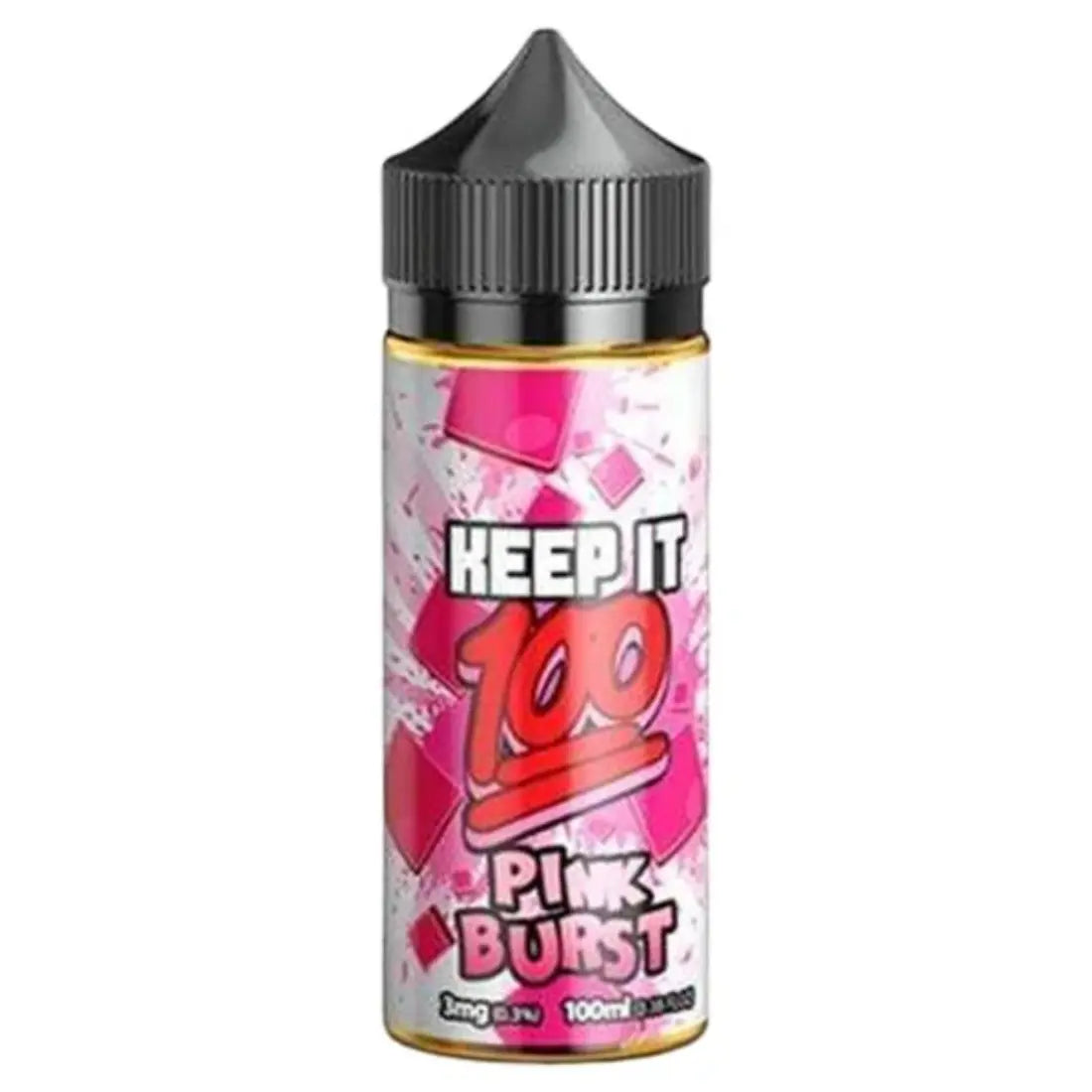 keep-it-100-100ml-shortfill-vapewholesalesupplier-pink burst