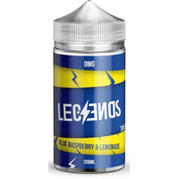 Legends Shortfill E-Liquid 200ml Blue Raspberry &amp; Lemonade