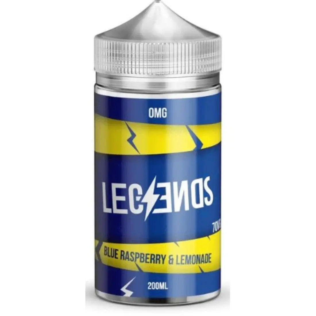 Legends Shortfill E-Liquid 200ml Blue Raspberry &amp; Lemonade