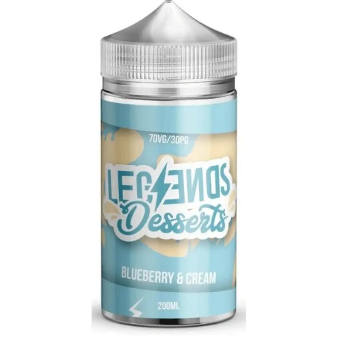 Legends Shortfill E-Liquid 200ml Blueberry &amp; Cream