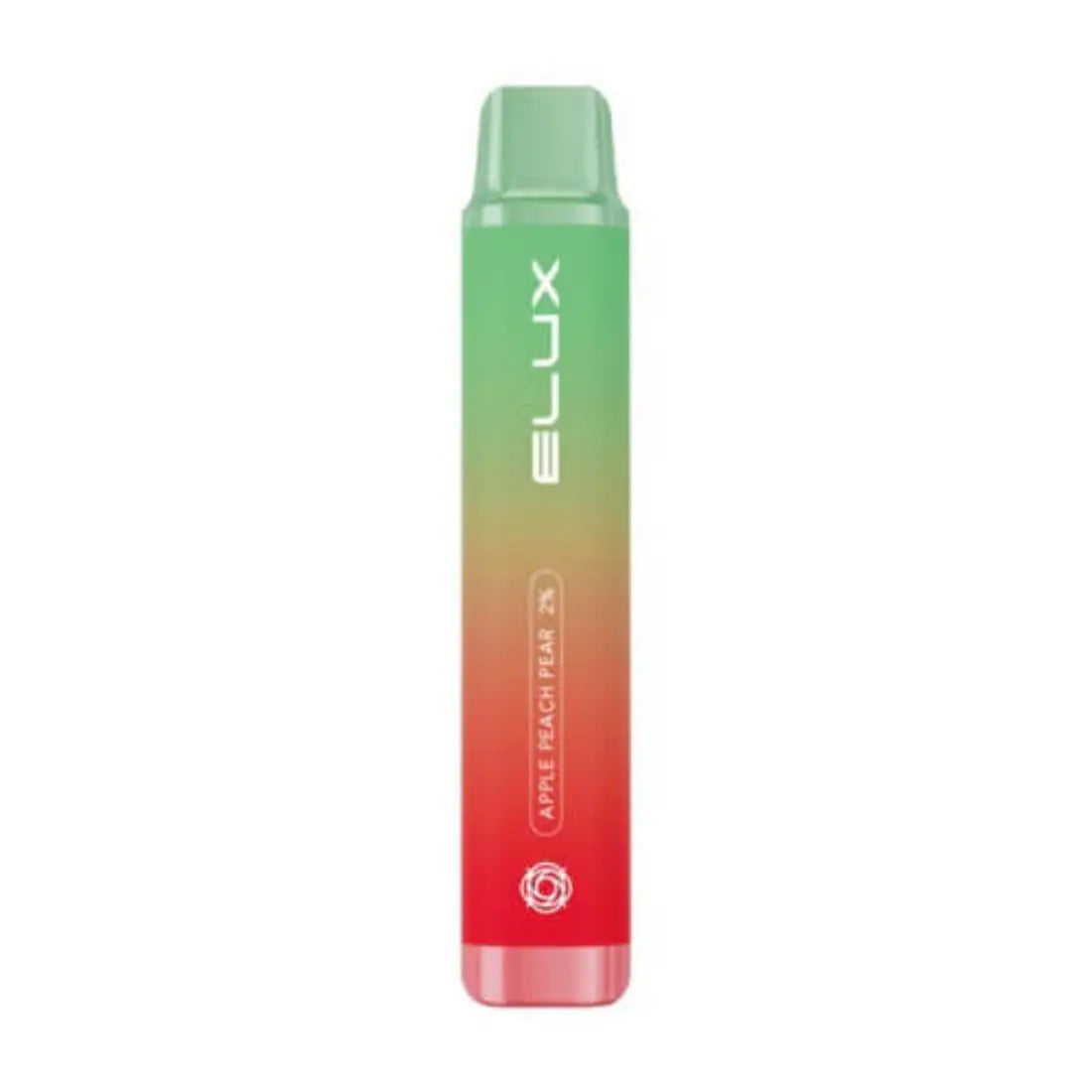 Elux Pro 600 Puffs Disposable Vape Pod Device 20mg - Box of 10 Apple Peach