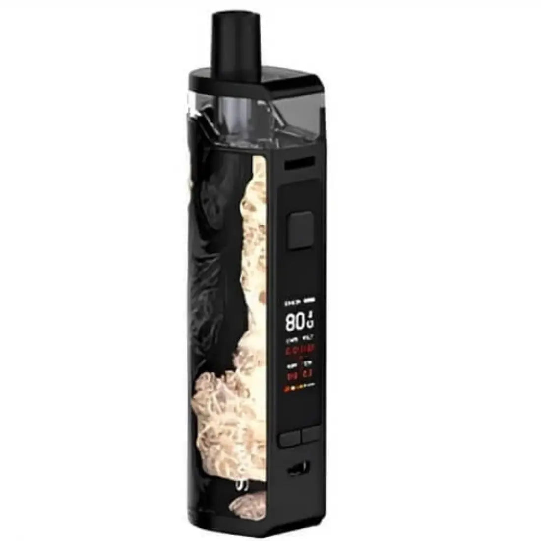 smok-rpm-80-pro-pod-kit-crystalvapewholesalesupplier-black wood