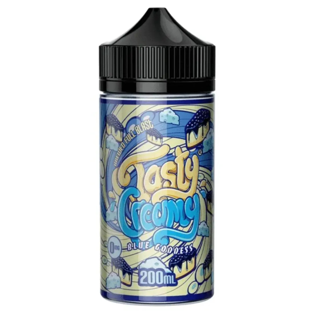 tasty-creamy-200ml-shortfill-vapewholesalesupplier-BLUE GODDESS