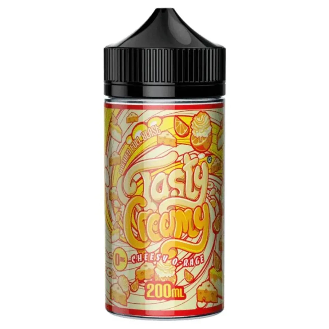tasty-creamy-200ml-shortfill-vapewholesalesupplier-CHEESY O-RAGE