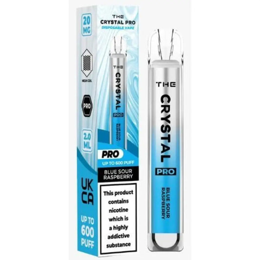 the-crystal-pro-bar-600-disposable-vape-pod-30-boxes-1-carton-vapewholesalesupplier-blue sour raspberry